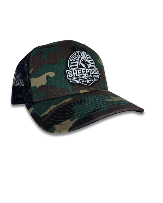 Trucker SDG Logo Cap - Woodland / Black