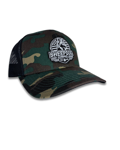 Trucker SDG Logo Cap - Woodland / Black