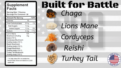 Brain & Body Dietary Mushroom Gummies